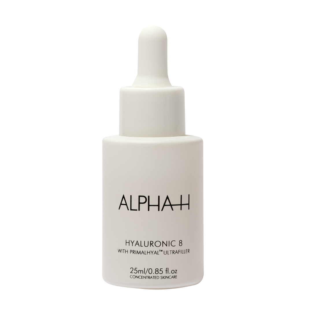 Ontdek de ultieme hydratatie voor je huid met het Alpha-H Hyaluronic Acid 8 serum. Dit krachtige serum maakt gebruik van hoog en laag moleculair gewicht hyaluronzuur om je huid zowel oppervlakkig als diep te hydrateren.