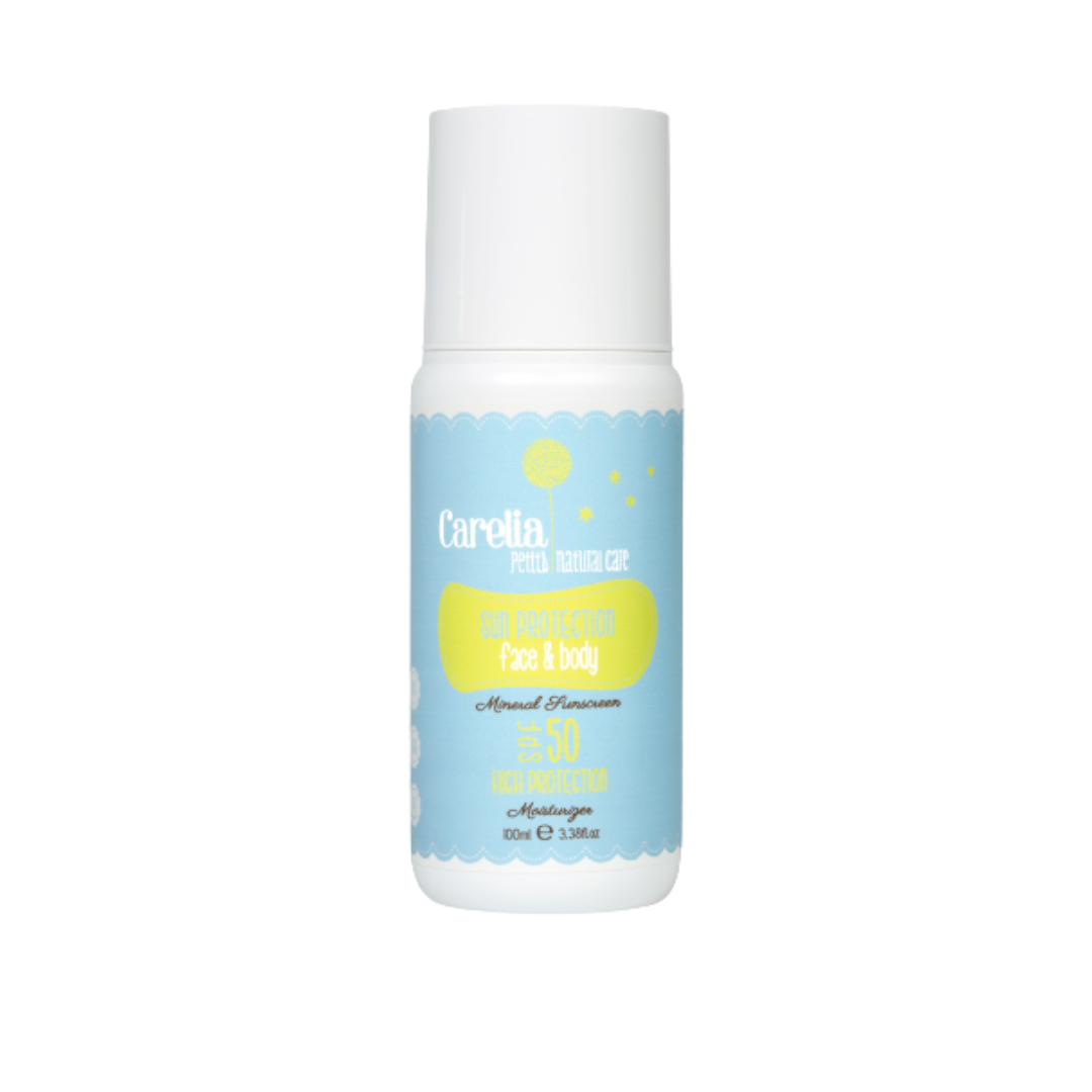 Ontdek de Carelia Natural Care zonbescherming SPF 50 - de perfecte keuze voor zowel kinderen als volwassenen die op zoek zijn naar een effectieve en veilige zonnebrandcrème. Deze speciale minerale formule is specifiek ontwikkeld met de behoeften van kinderen in gedachten.