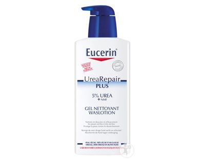  De eucerin waslotion 5% urea versterkt je huidbarrière, hydrateert en herstelt je vochtbalans. Ook perfect te gebruiken bij atopisch eczeem, psoriasis en de rijpere huidtypes. 