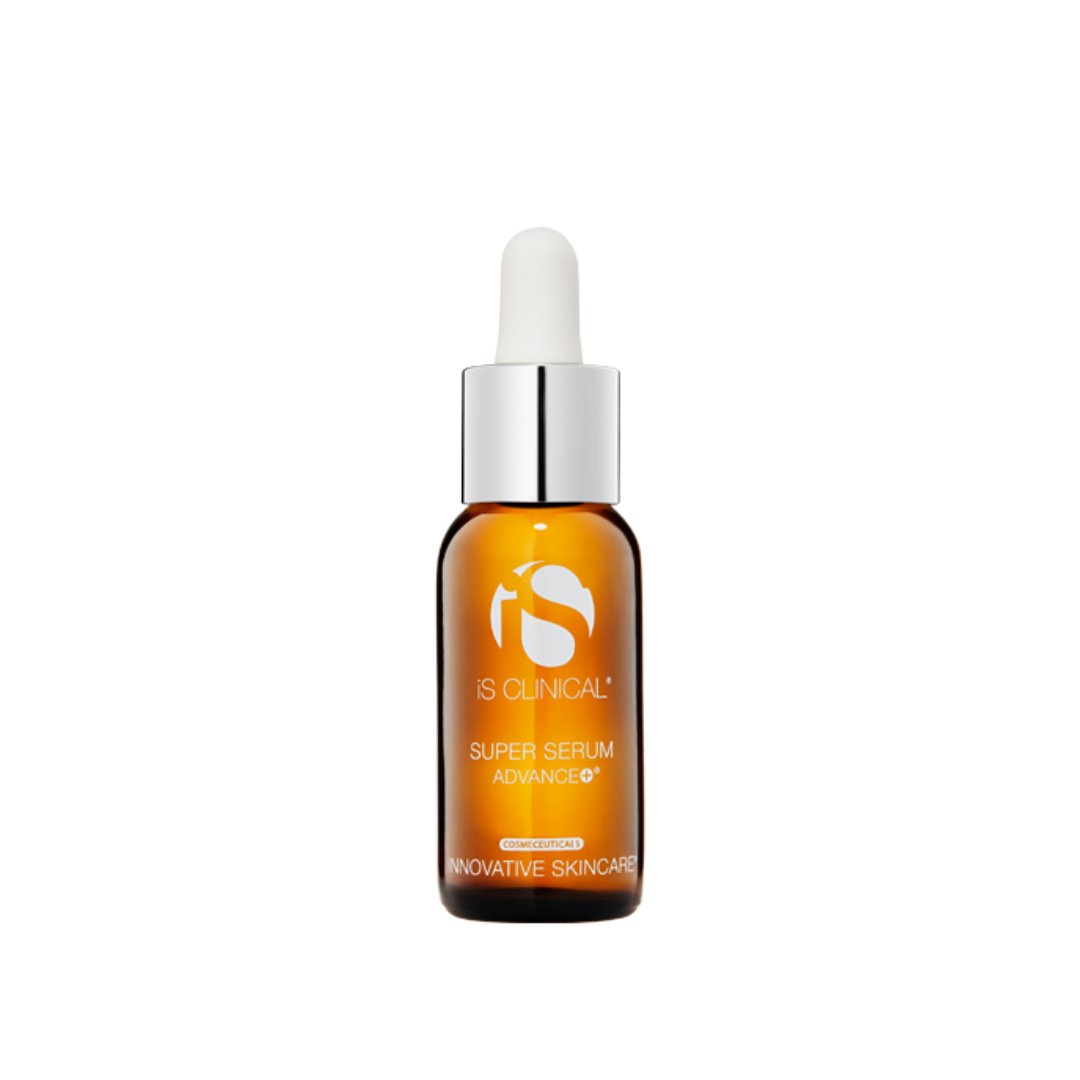 Ervaar de kracht van geavanceerde huidverzorging met de IS Clinical Super Serum Advance+. Dit 15% Vitamine C serum is een baanbrekend product dat de huidtransformatie naar een hoger niveau tilt. Met zijn unieke formule, bestaande uit tweede generatie ascorbic acid, arbutin en botanische antioxidanten, levert dit serum ongeëvenaarde voordelen voor je huid.