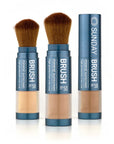 De Sunday Brush SPF 50 biedt niet alleen bescherming, maar ook een prachtige afwerking. Het geeft je huid een matterend en egaliserend effect, waardoor je er stralend uitziet. Het kan zelfs over make-up worden aangebracht.