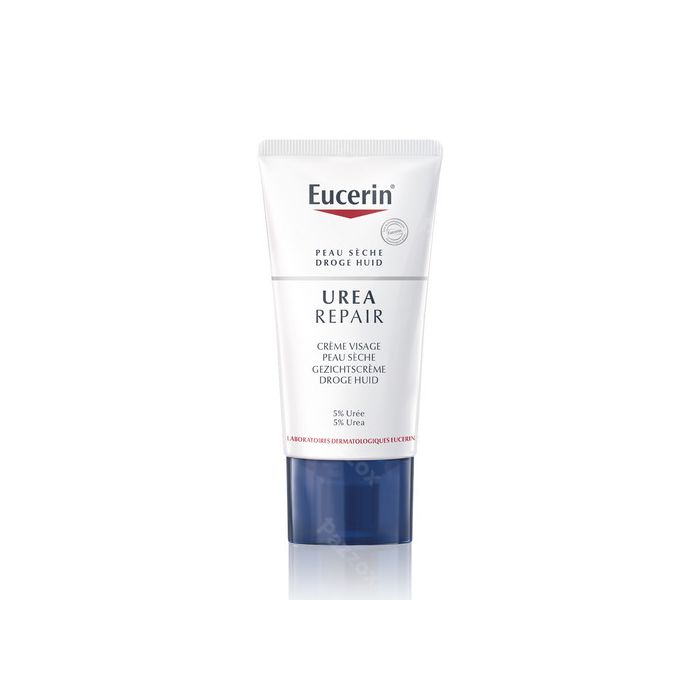 Eucerin gezichtscrème 5% urea - droge huid