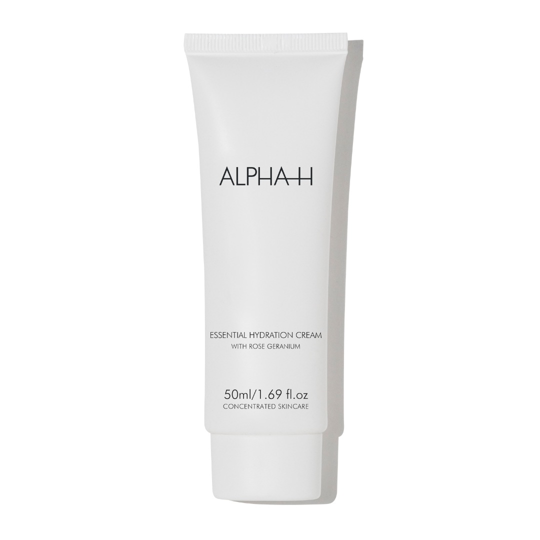 Ervaar ultieme hydratatie en verzorging met de Alpha-H Essential Hydration Cream. Deze rijke dag- en nachtcrème is speciaal ontwikkeld om je huid intensief te voeden, hydrateren en kalmeren.