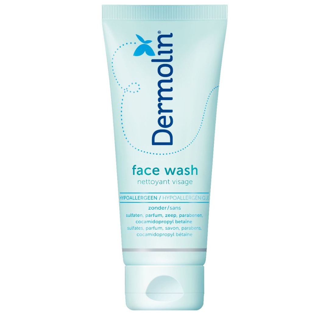 Ontdek de Dermolin Facewash, de perfecte reiniger voor een schone en gezonde huid. Deze gezichtsreiniger reinigt je huid grondig zonder deze uit te drogen, waardoor je huid fris en zacht aanvoelt.