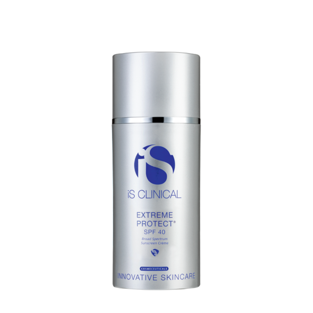 Bescherm je huid tegen UV-stralen met IS Clinical Extreme Protect SPF 40. Met minerale zonnefilters en verzorgende ingrediënten, is het geschikt voor alle huidtypes. Lichte structuur, subtiele glans. Nu bestellen voor een stralende en gezonde huid!