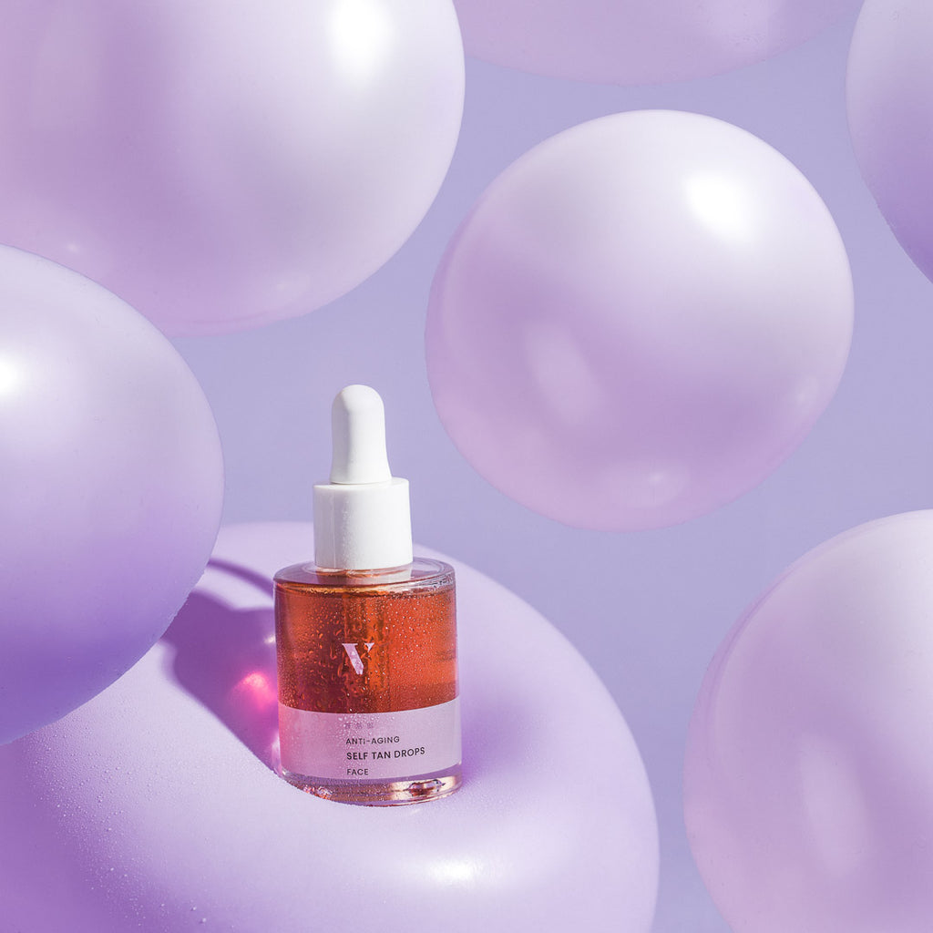 Self tanning drops zelfbruiner gezicht VeniceBody Vegan & parfumvrij HuidExpertCentrum